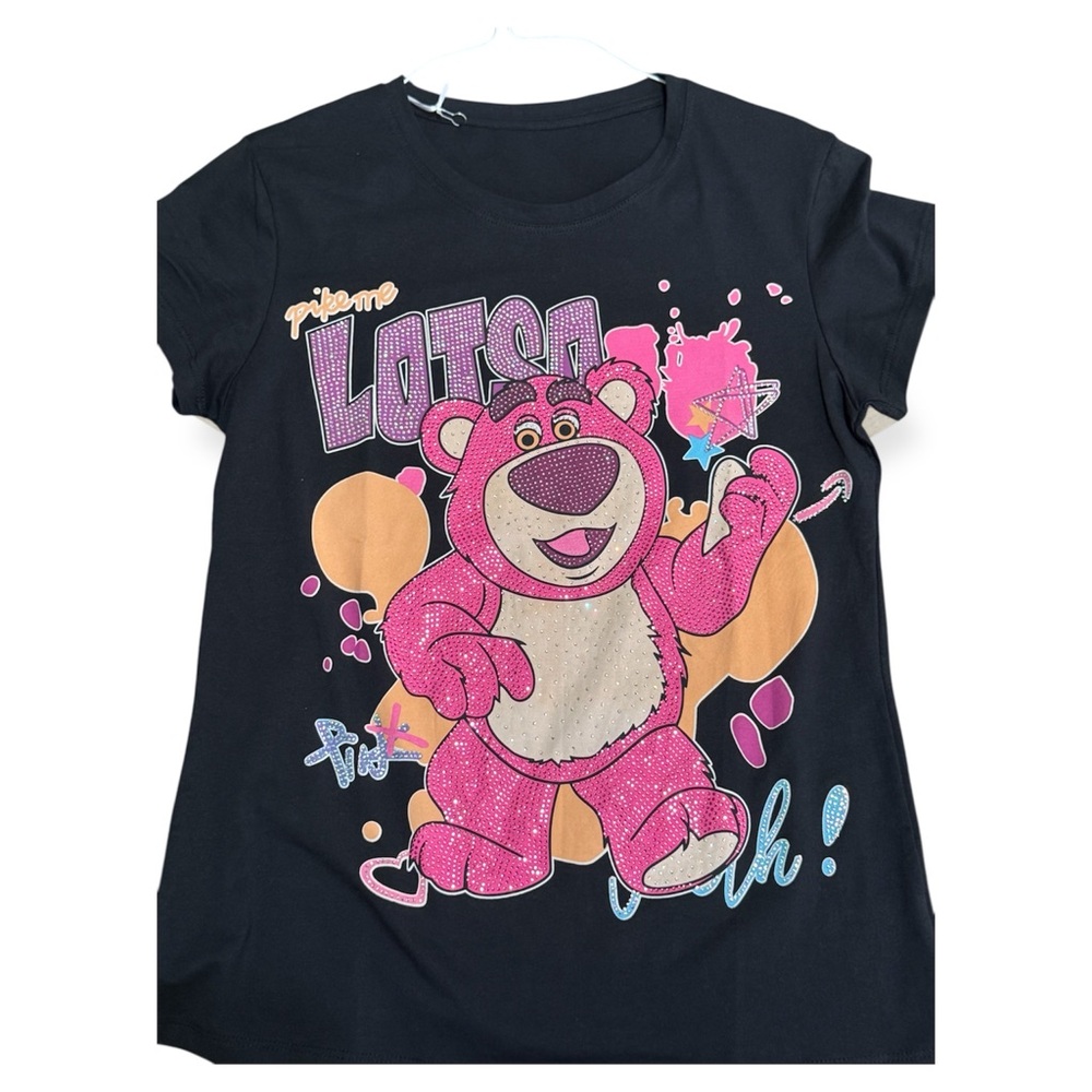 Disney Lotso Bear Rhinestones T-Shirt S/M